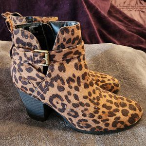 Leopard Print bootie